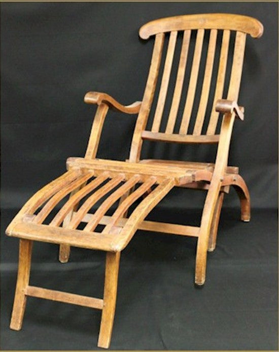 Aldridge Titanic deckchair 