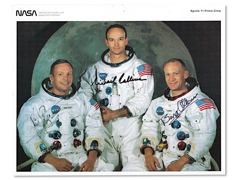 Apollo 11 crew signed photo