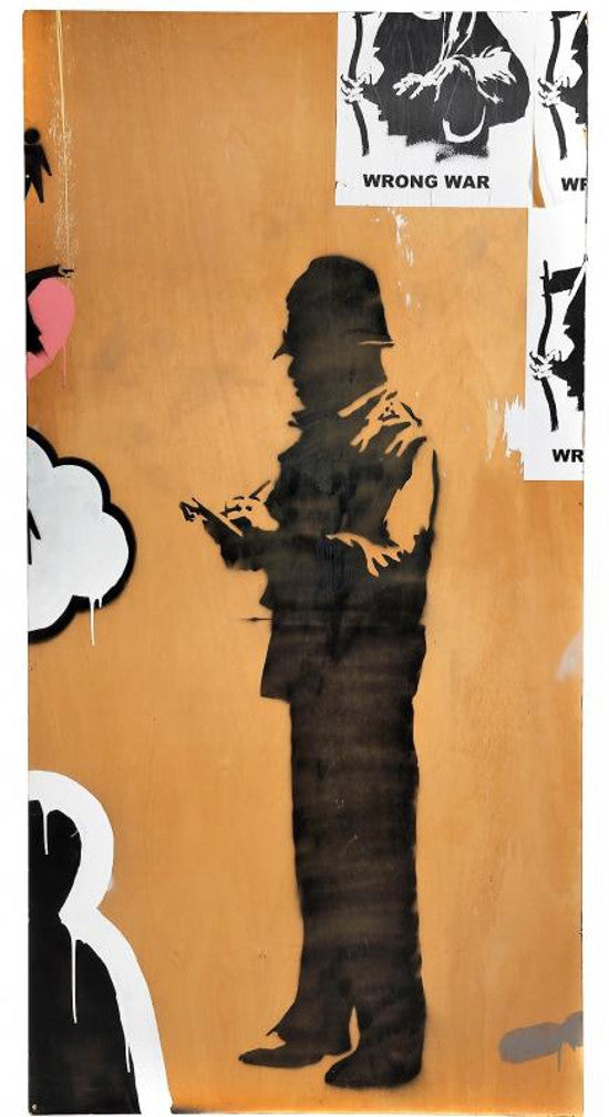 Banksy Black Bobby 