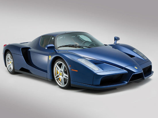 Blue Ferrari Enzo 