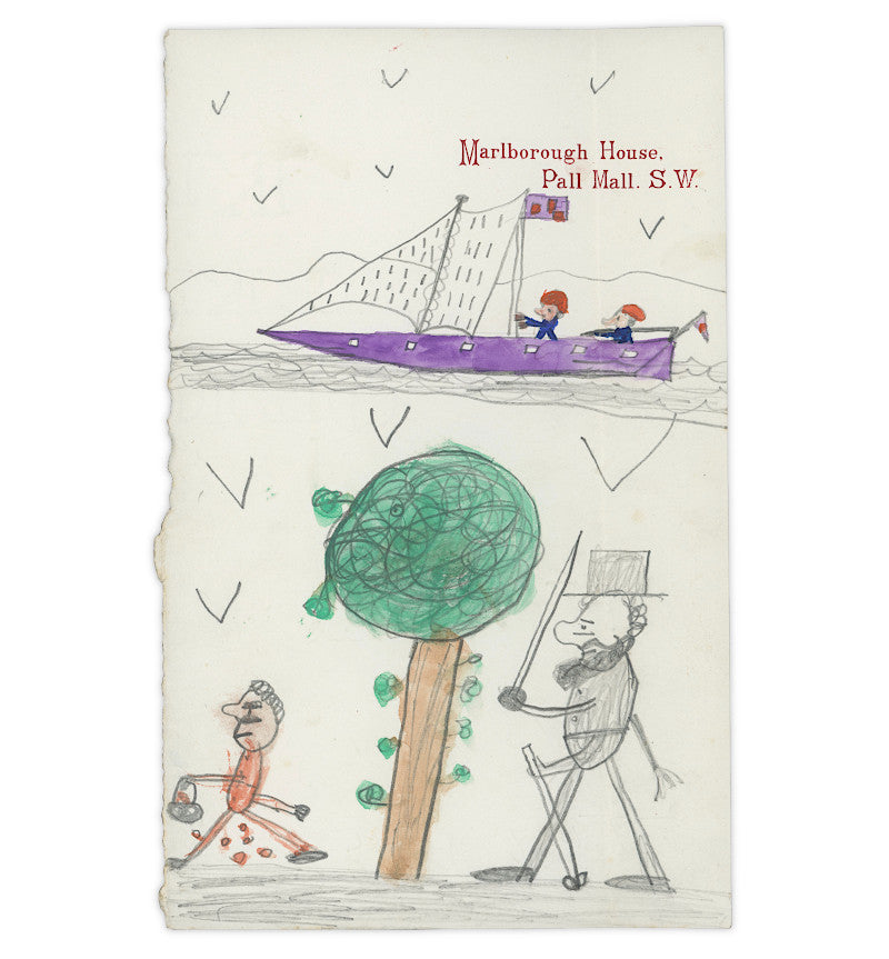 These charming drawings are the work of George V.