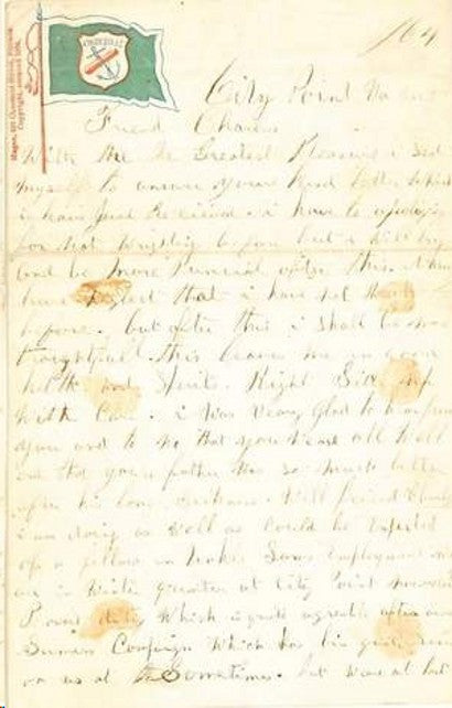 Civil War letter auction 