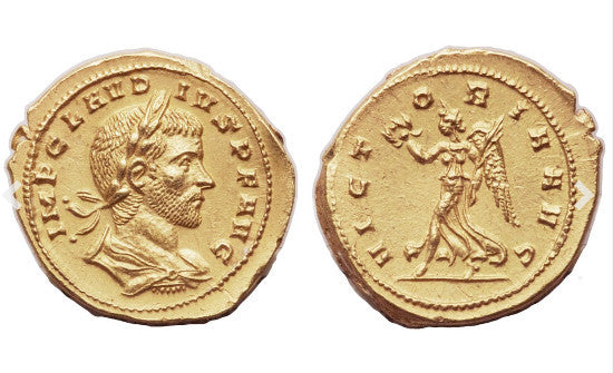 Claudius Gothicus aureus 