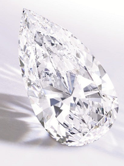 75 carat white diamond auction 