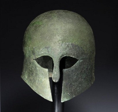 Greek helmet auction 