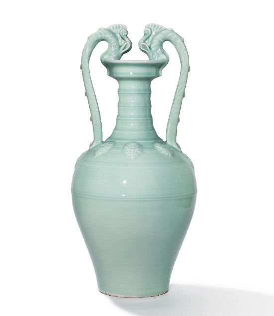 Double Dragon vase 