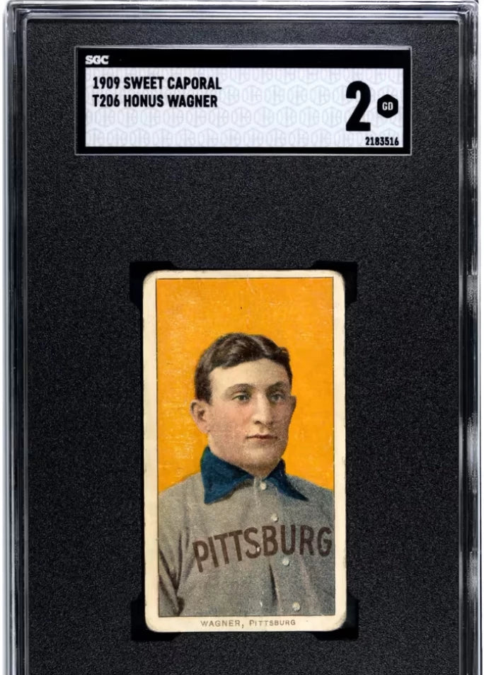 Honus Wagner trading card