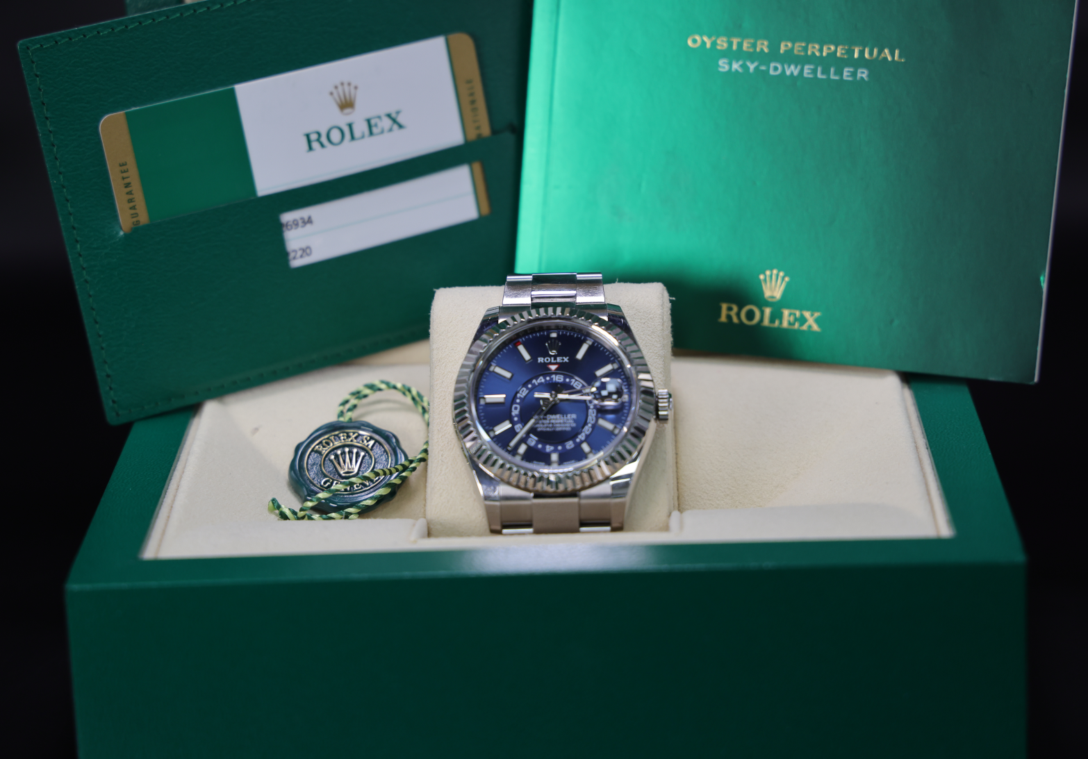 Paul Fraser Collectibles | Rolex Sky Dweller Blue