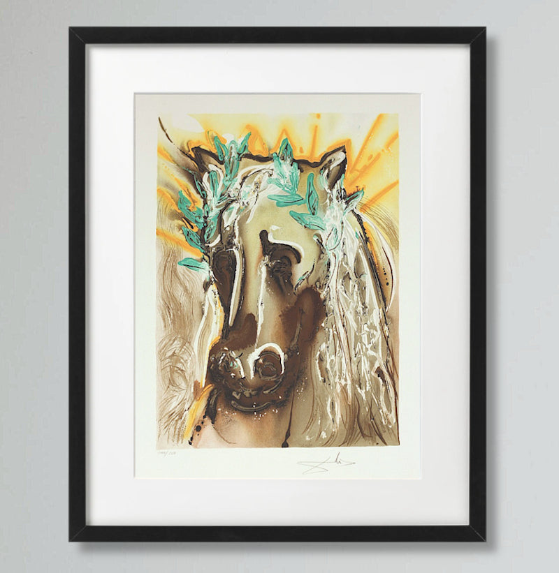 Paul Fraser Collectibles | Salvador Dali limited edition 'Horses' print