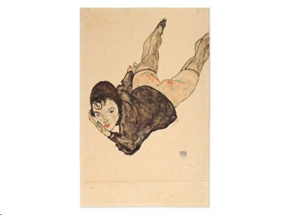 Egon Schiele Reclining Woman 