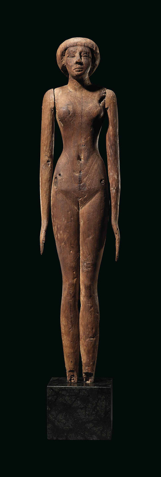 Egyptian wooden figure