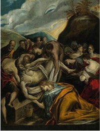 The Entombment of Chrsit El Greco 
