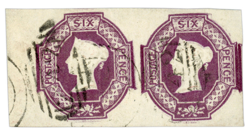 Paul Fraser Collectibles | Great Britain 1854 6d violet (Watermark inverted), SG61wj