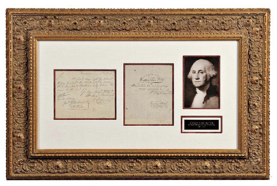 George Washington signed 