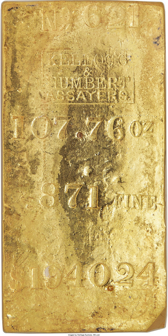 Gold ingot Humbert 