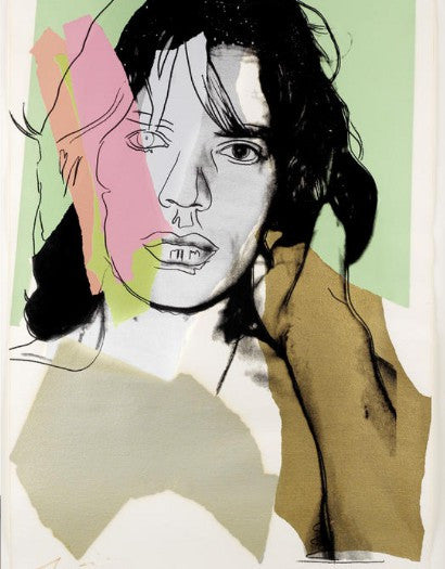 Jagger Warhol screen print 