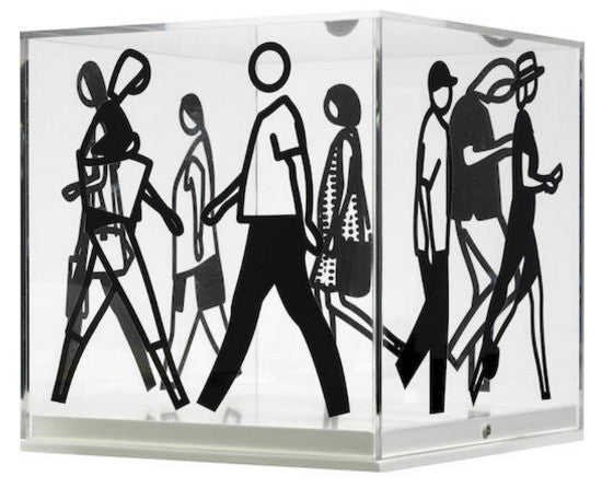 Julian Opie Cube 