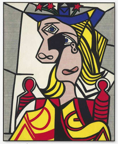 Lichtenstein’s Woman with Flowered Hat 