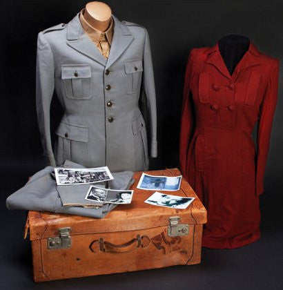 Mussolini's suit and case 