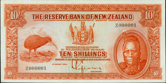 New Zealand banknote 