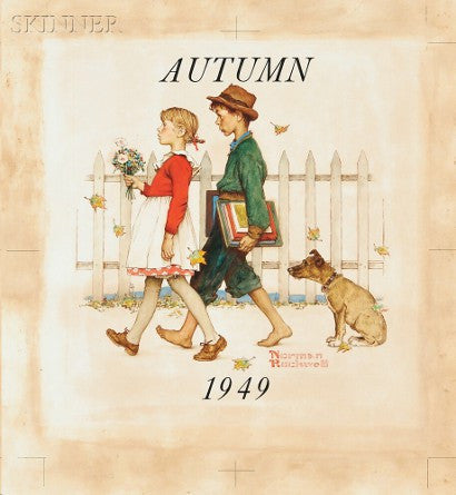 Norman Rockwell calender Skinner 