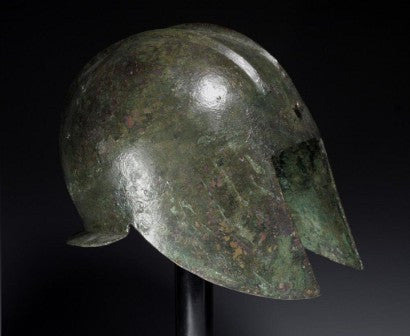 Illyrian bronze helmet 