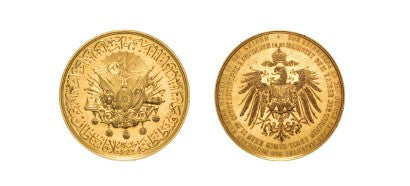 Ottoman German medal auction 