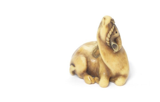 Ox netsuke Bonhams 