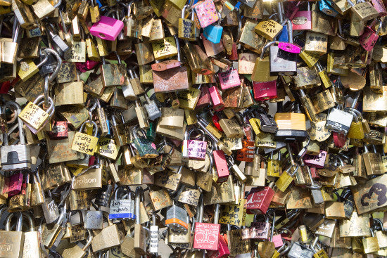 Padlocks Paris Pont 