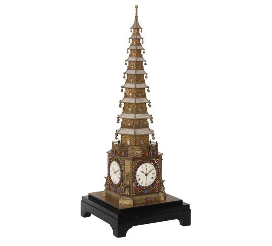 Pagoda clock Chinese 
