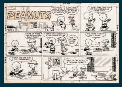 Original Schulz Peanuts comic strip auctions for $22,800 