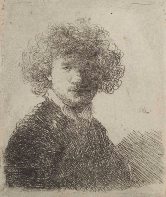 Rembrandt self portrait