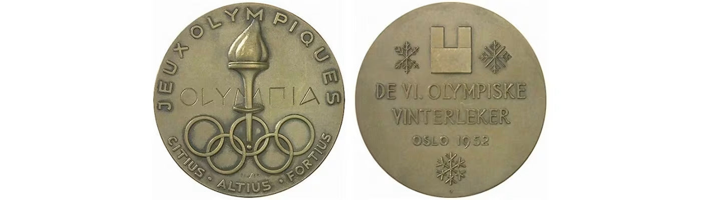 Oslo 1952 winter Olympics medals