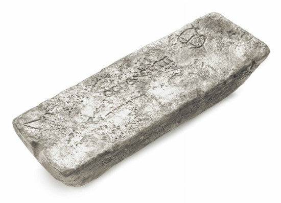 silver ingot christies