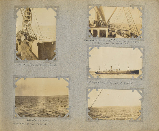 Titanic photo album 