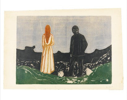 Edvard Munch woodcut auction 