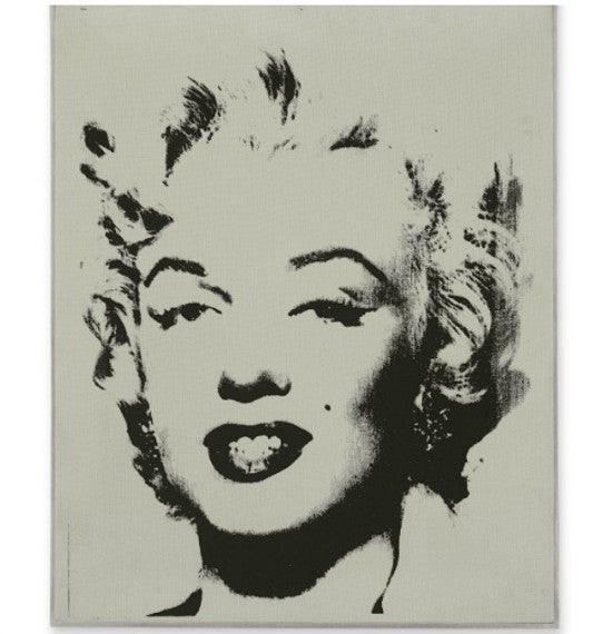 White Marilyn Warhol 
