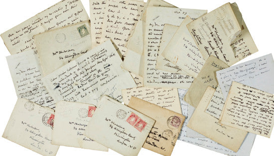 Yeats letters Sothebys 