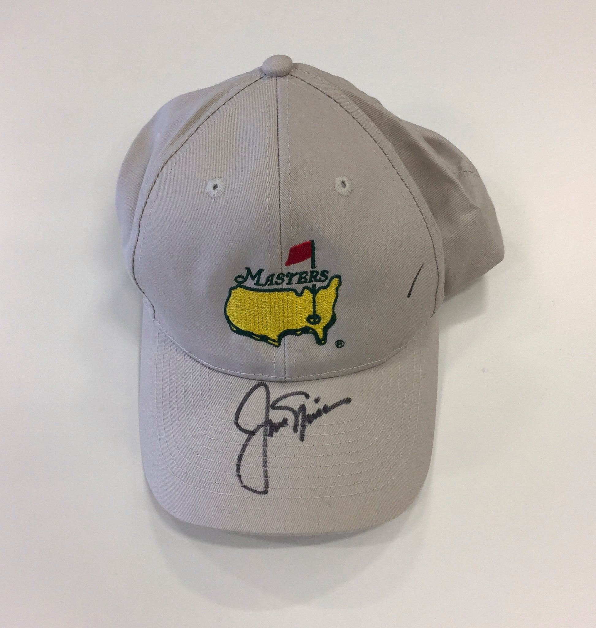 Jack Nicklaus signed Masters Tournament baseball cap