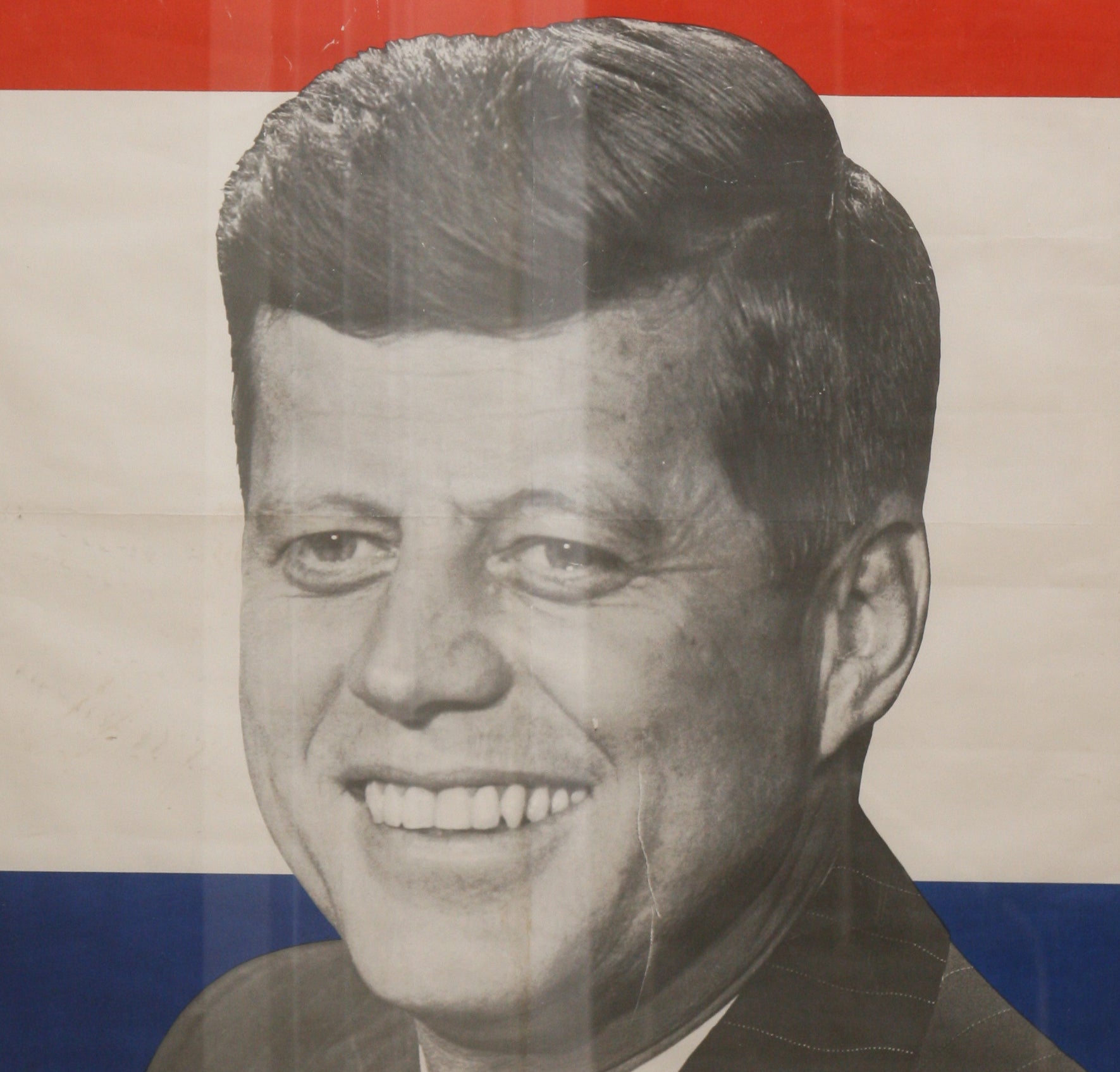 Original Jfk Kennedy For President Poster 