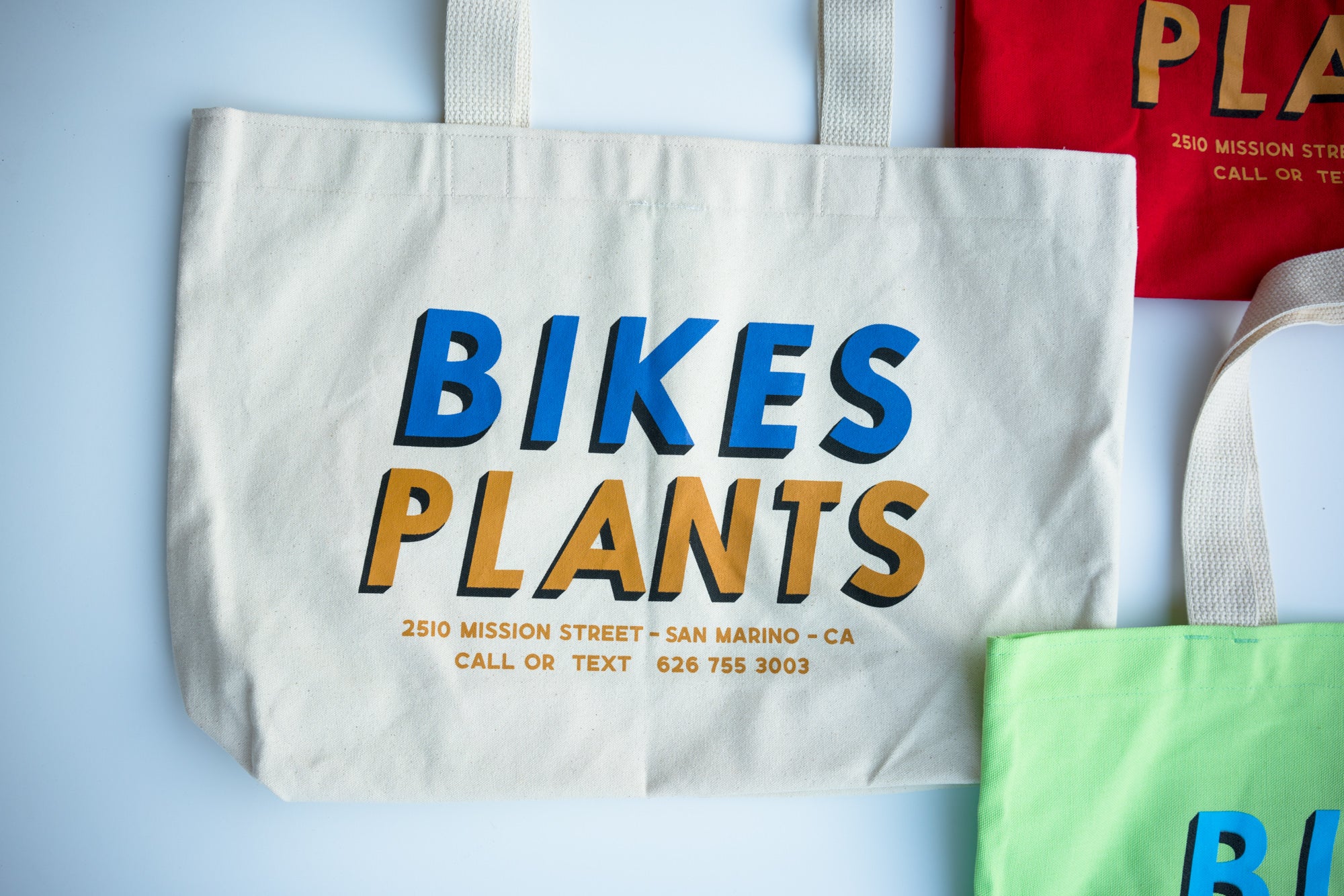 Bikes + Plants Totes