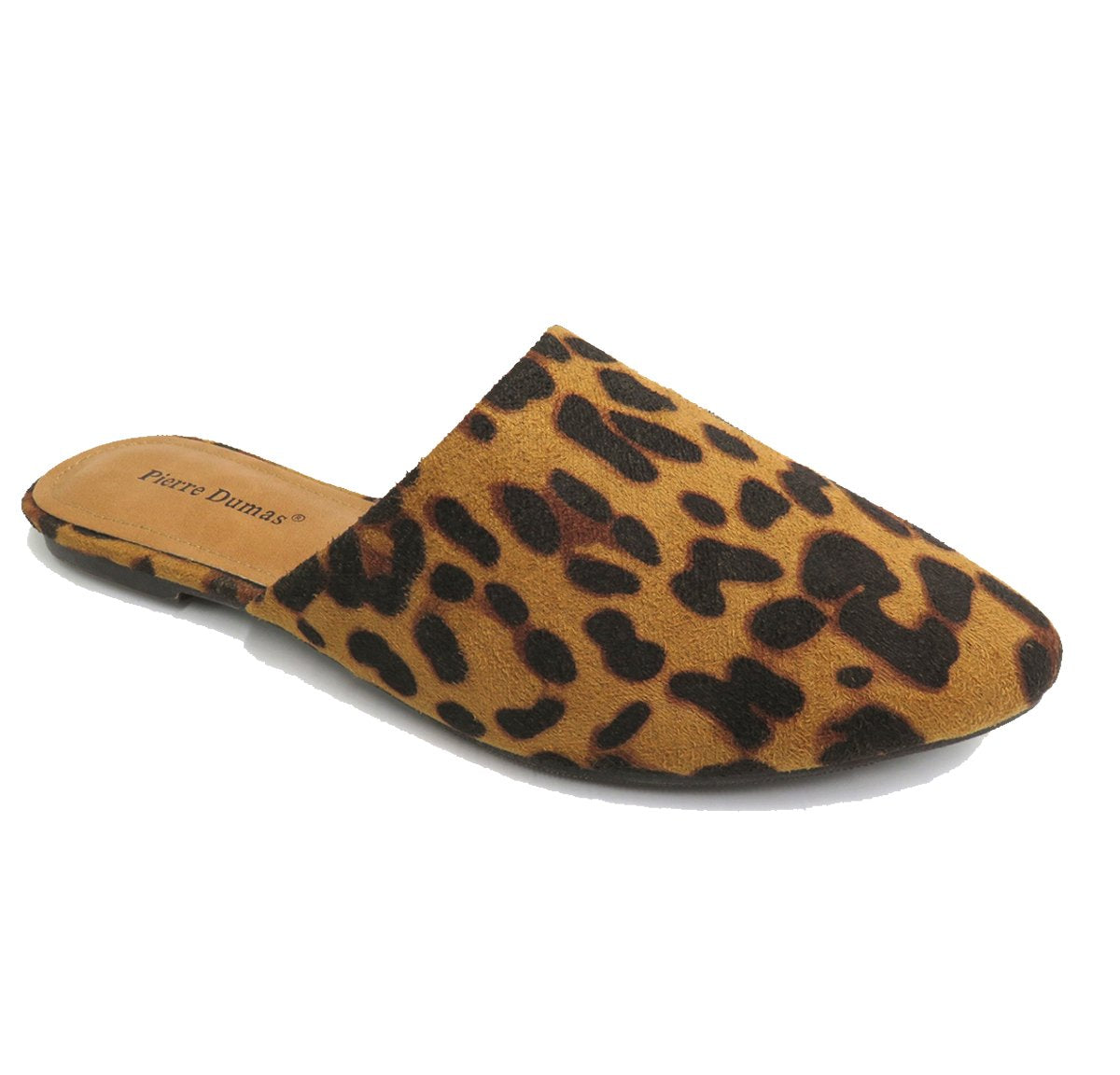 cheetah pointed toe flats