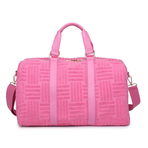 Checkered Pattern Weekend Duffle Bag - Kendry Collection Boutique