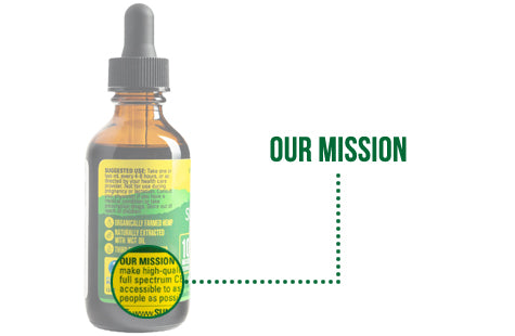 Our Mission - How to Read a Sunsoil CBD Label