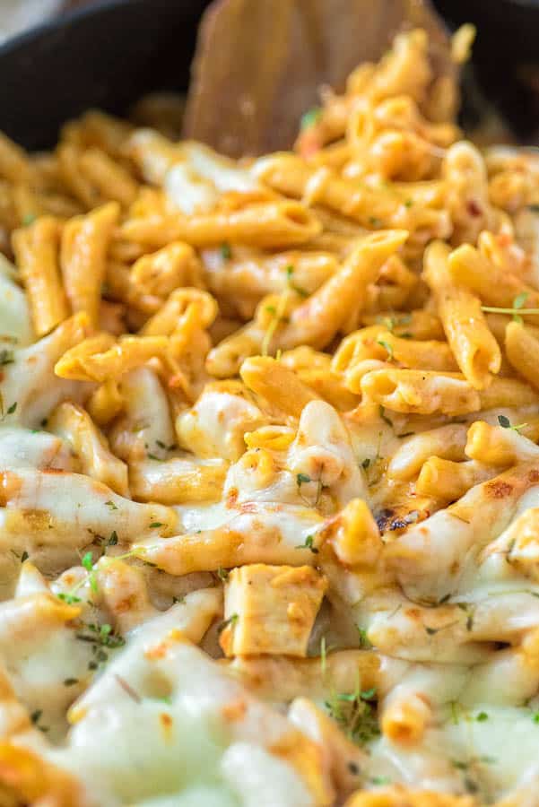 Chicken Penne with Sun-Dried Tomato Sauce – Chickapea Pasta | Earth To Kids