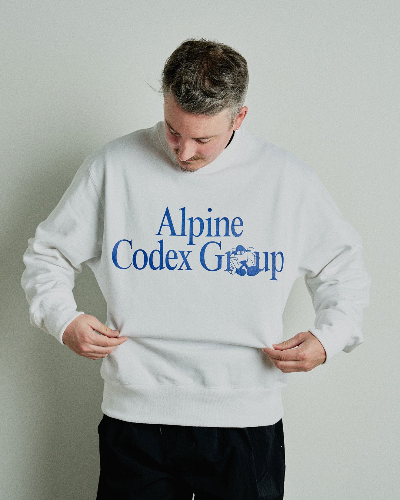 Alpine Codex Group Crew Neck Sweat新品未使用タグと袋付きです