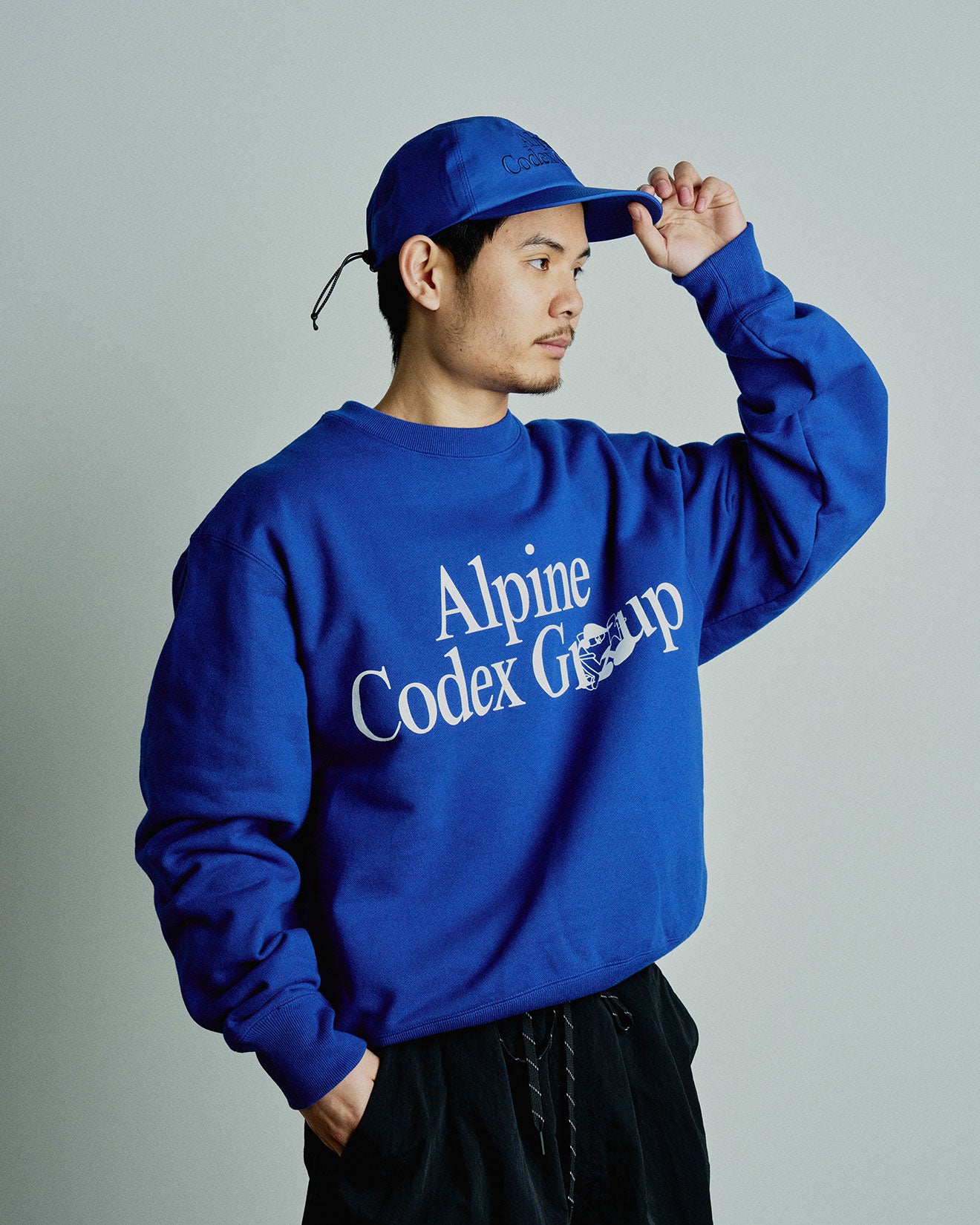 Alpine Codex Group Parka パーカー ブルー サイズL ...