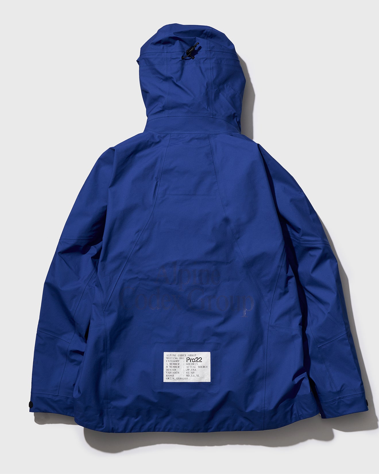 Alpine Codex Group Parka パーカーブルー XL | vancubic.com