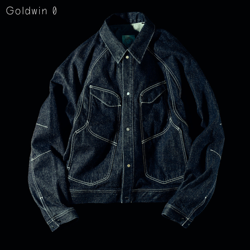 サマーセール35%オフ Goldwin 0 Spiber Denim Jacket L - 通販 - www