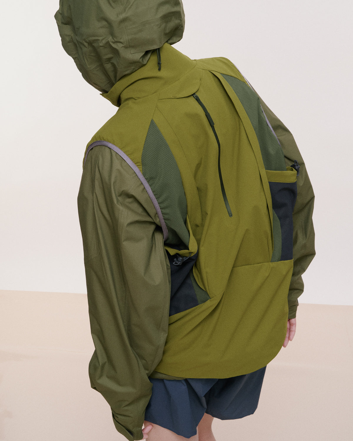 Goldwin 0 bac-kpack vest ベスト-